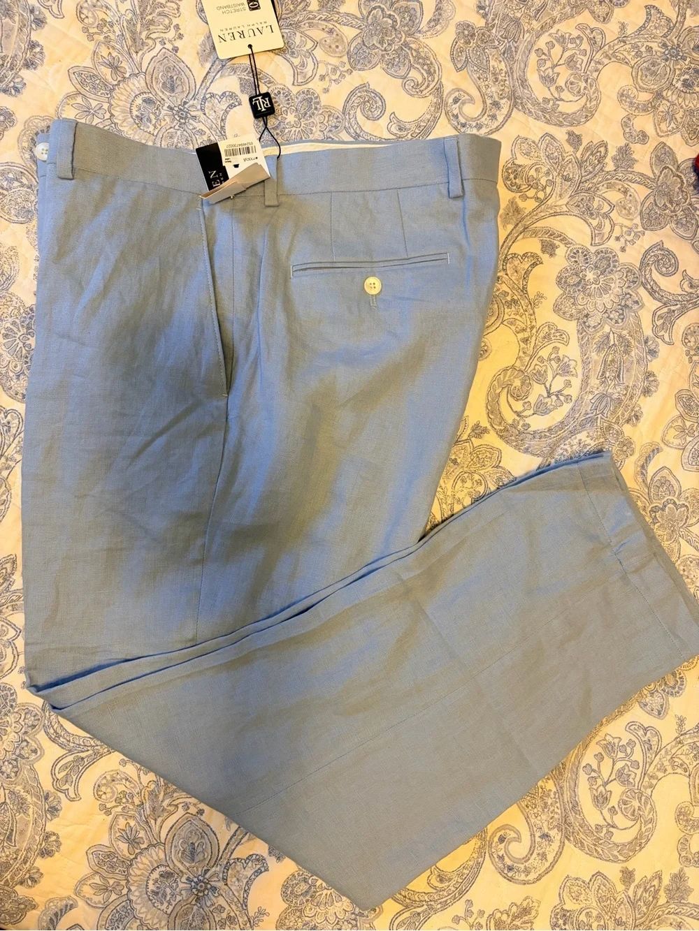 Ralph Lauren Light Blue Men's Dress Slacks